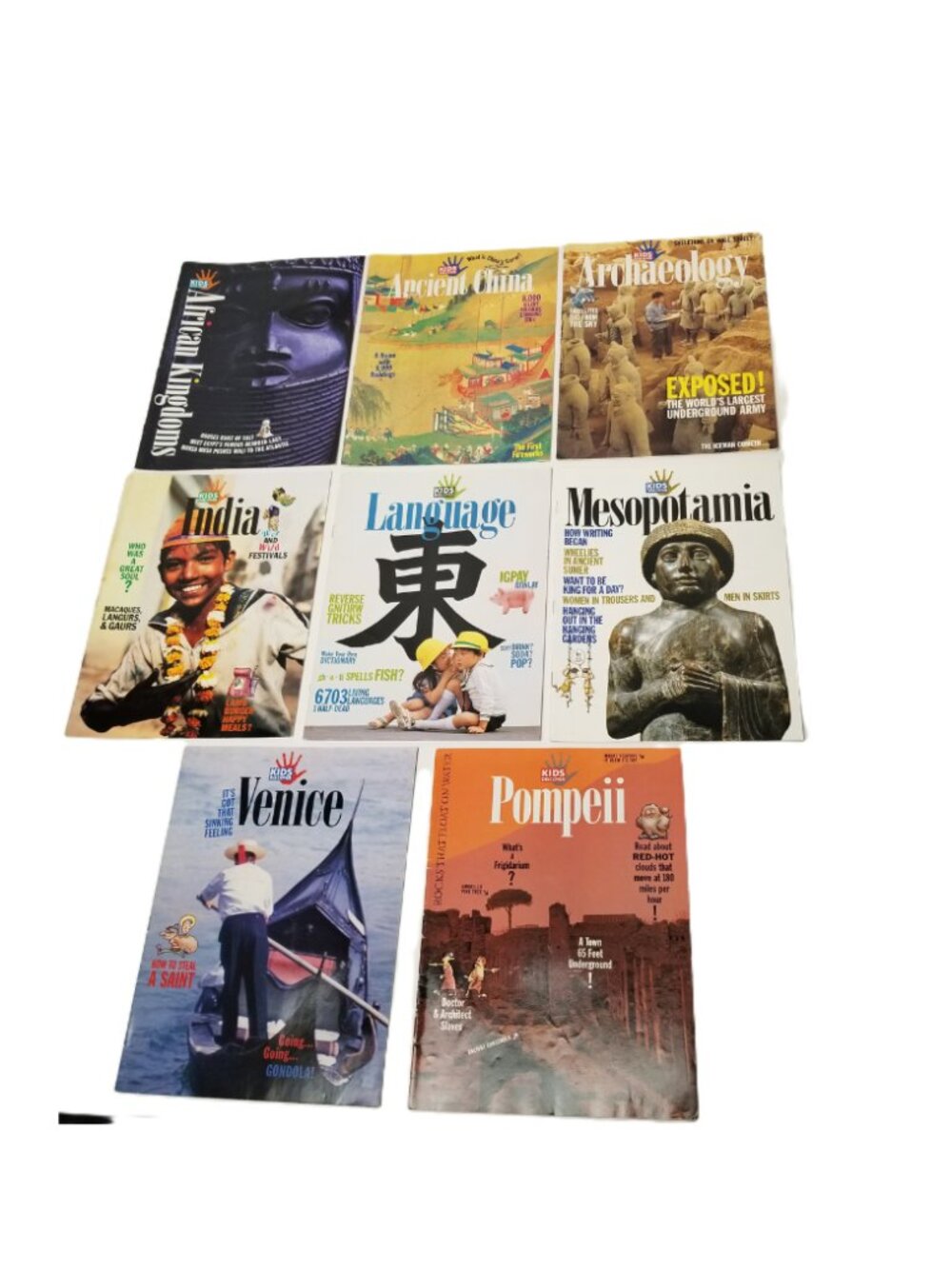 Kids Discover Magazine Lot 8 Ancient Civilizations World History Homeschool